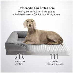 OKKPETS Orthopedic <strong>Dog</strong> <strong>Bed</strong> for Medium <strong>Dogs</strong> Supportive Foam <strong>Pet</strong> Couch <strong>Bed</strong> with Removable - Waterproof <strong>Dog</strong> Sofa <strong>Beds</strong> - Product Image 3