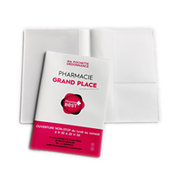 Porta Recetas Personalizado, Impermeable, de PVC, Funda Protectora de Documentos de Plástico Suave, Carpeta para Recetas Médicas y Farmacéuticas
