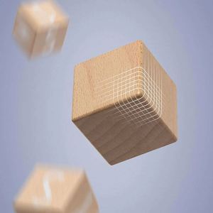 Baby Safe Natural Wood Learning Toy 26 Wooden <b>ABC</b> Building <b>Block</b> Alphabet Letters Stacking <b>Blocks</b> - Product Image 5