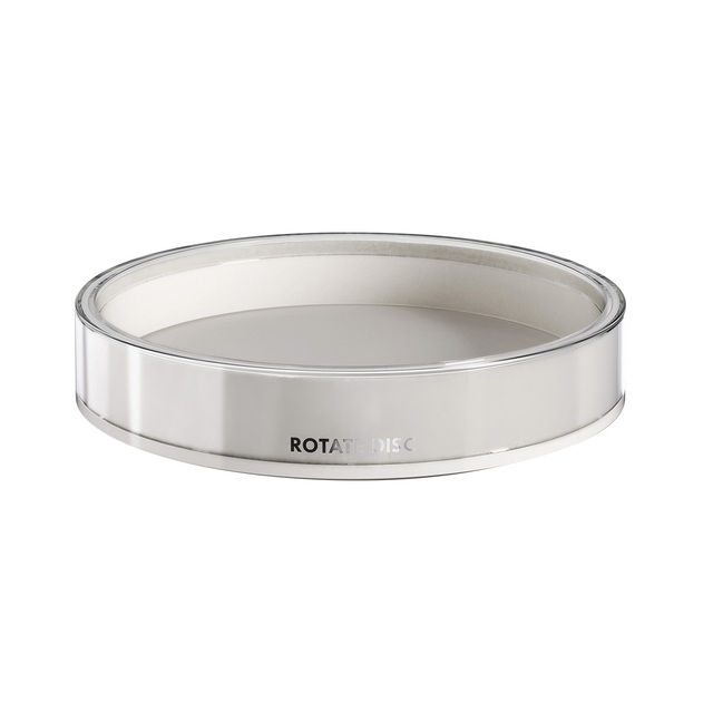 360° Rotate Tray Custom Kitchen Multifunctional Condiment Spice Bottle Turntable Plate Round Plastic Rotating Storage Organizer