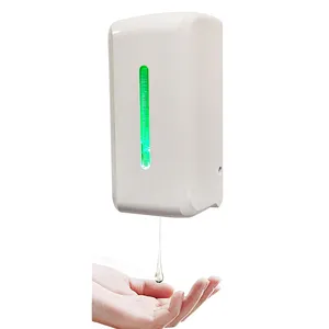 ABS HD19自动洗手液智能传感器电动无接触凝胶壁挂式酒精液体皂液器