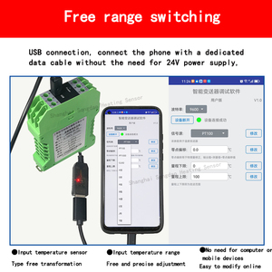 Phân phối mô-đun chuyển đổi 4-20mA một trong một ra 0-10V tín hiệu isolator DC hiện tại Điện áp Transmitter - Product Image 2