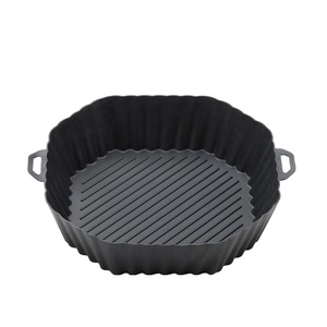 Airfryer de silicona con forma ctagonal, freidora de aire con revestimiento de silicona, olla de silicona de 8 pulgadas para Ninjas - Product Image 5