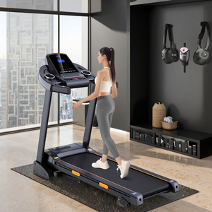 Cinta de correr plegable YUNPAO para uso doméstico, máquina de correr eléctrica fácil, precio asequible, el mejor equipo de Fitness 2025 - Product Image 2