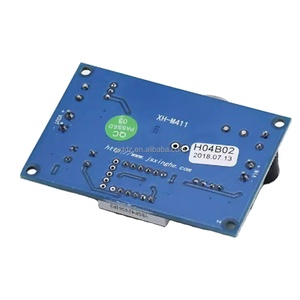 TOPCUS 5A XH-M411 5V-45V Boost Module Digital Voltmeter DC-DC <b>Step</b> Up Module Boost Converter <b>Board</b> - Product Image 3