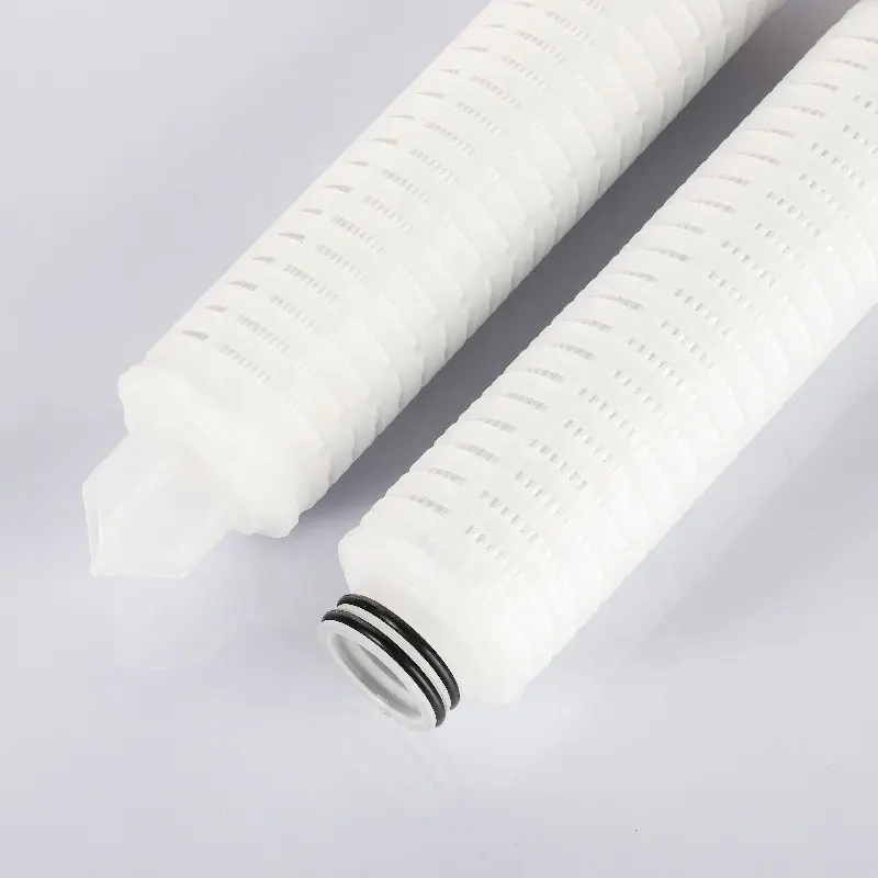 High efficiency sterilization PES membrane filter cartridge Industrial Pleated PES for water/food