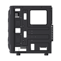 LOVINGCOOL Boîtier PC Offre Spéciale Boîtier PC ATX Boîtier PC HD USB3.0 Boîtier d'ordinateur en verre trempé & Châssis tours Gaming