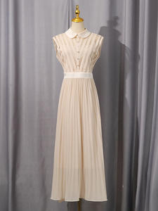 Nuovo Abito da Sposa Elegante 2026 con Vita Naturale e Lunghezza Maxi, Bianco con Colletto Peter Pan, Abito Lungo da Cerimonia di Alta Gamma Realizzato su Misura <span class=keywords><strong>XL</strong></span> - Product Image 4