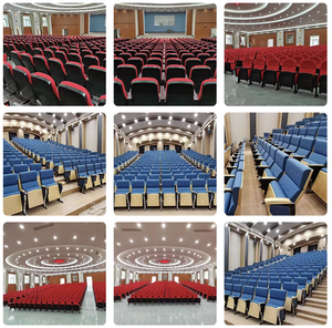标准尺寸演讲厅大学连续教堂椅子折叠礼堂椅子 - Product Image 5