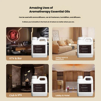 Aroma Lavender Amber & Musk dalam Botol Kaca, Wangi Segar & Tahan Lama untuk Waktu Tidur Anak, 1300ML