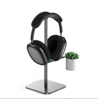 Support pour casque d'écoute en aluminium de qualité supérieure avec base antidérapante pour un affichage sécurisé