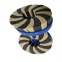Brosse de polissage abrasive en nylon 612 pour l'industrie et le bricolage, pour le polissage de la pierre, du cuir, de l'aluminium et des jantes en alliage