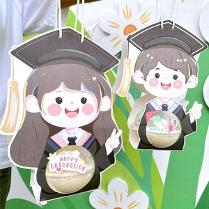 Décoration de gâteau en acrylique « Miel et Douceur » pour garçons et filles, idéale pour les anniversaires et les fêtes de remise de diplôme - Product Image 1