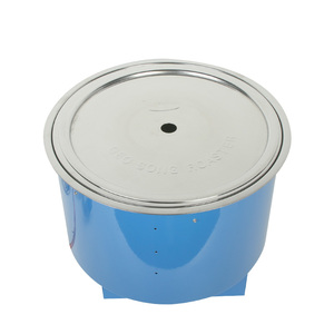 Restaurante <span class=keywords><strong>asador</strong></span> coreano moderno, equipo de parrilla silencioso, barbacoa integrada y olla caliente, parrilla de carbón a Gas - Product Image 3