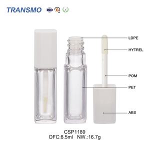 Mini tubes carrés pour huile à lèvres de 1,5 ml, faible MOQ, tubes vides pour gloss à lèvres, emballage en plastique pour blush, fournisseur, capacité de 8,5 ml - Product Image 3