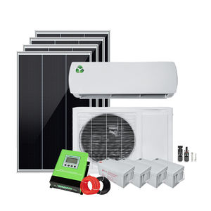 中国制造商12000 BTU 100% 太阳能空调太阳能分体式空调24小时/天 - Product Image 2