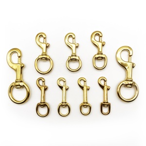 Ganci girevoli a molla con chiusura a moschettone per accessori per borsa in ottone a scatto ganci a scatto in ottone con gancio a scatto in ottone massiccio - Product Image 6