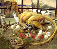 Satılık fiberglas dinozor yumurtası Model dekorasyon
