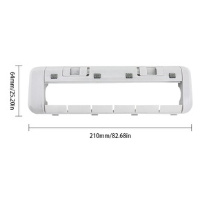 Couvercle de brosse principale Dreame S10, couvercle de brosse à rouleau universel pour S10 Pro X10 X20 S20, accessoire de balayeuse domestique en plastique - Product Image 2