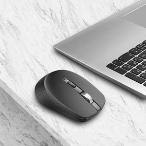 Kablosuz BT yan kaydırma ergonomik fare akıllı uçan kaydırma sessiz bilgisayar dizüstü iPad Tablet için optik izleme tıklayın LED - Product Image 4