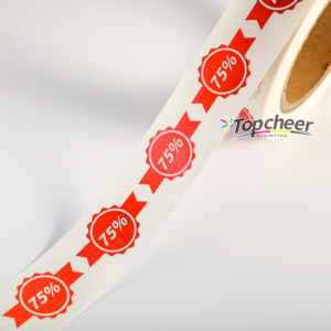 Chất lượng cao làm xáo trộn rõ ràng an ninh VOID nhãn chống hàng giả Bảo hành niêm phong dán cho điện thoại di động - Product Image 2