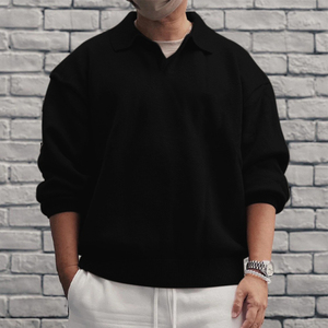 Alta qualità personalizzata 320gms Vintage manica lunga da uomo per <span class=keywords><strong>Polo</strong></span> <span class=keywords><strong>felpa</strong></span> senza <span class=keywords><strong>cappuccio</strong></span> ricamato e tinta unita per la primavera - Product Image 2