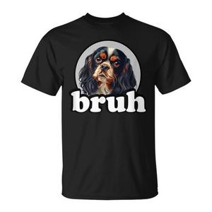 Camiseta para amantes de Cavalier King Charles Spaniel, talla para niños, manga corta, cuello redondo, impresión digital, unisex - Product Image 1