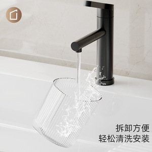 Bathroom Wall Mounted Storage Rack Circular Transparent <b>Toothbrush</b> <b>Holder</b> With <b>Toothpaste</b> <b>And</b> Mouthwash Cup Organizer For - Product Image 3