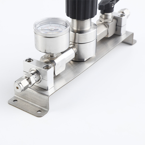 ตัวปรับแรงดันแก๊สสแตนเลส HCSA00 แรงดันต่ำ 2.5mpa พร้อมวาล์วบอลและเกจวัด HCSA00 Hig - Product Image 6