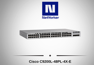 Commutateur 48 ports <span class=keywords><strong>C9200L</strong></span>-<span class=keywords><strong>48PL</strong></span>-<span class=keywords><strong>4X</strong></span>-<span class=keywords><strong>E</strong></span> - Expédition rapide - Product Image 1