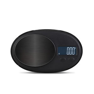 लोकप्रिय शैली पोर्टेबल इलेक्ट्रॉनिक स्केल गोल्ड ग्राम संतुलन वजन पैमाने काले मिनी उच्च परिशुद्धता स्केल - Product Image 2