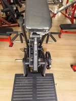Máquina de remo con barra en T y soporte para pecho, con tres asas, para entrenamiento de fuerza de espalda, equipo de gimnasio, marca SK Commercial Plate Loaded