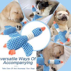 Jouet interactif pour animaux de compagnie de taille moyenne et grande, écologique, durable, avec sons et fonction de nettoyage des dents, pour chiens, intérieur et extérieur - Product Image 6