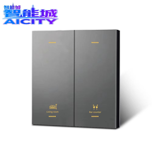 สวิตช์อัจฉริยะ Tuya สวิตช์ติดผนังไร้สายโรงแรมอัจฉริยะ2024สวิตช์ติดผนังอัจฉริยะพร้อมแอปสมาร์ทไลฟ์และ Alexa ควบคุมด้วยเสียงผ่าน Google - Product Image 5