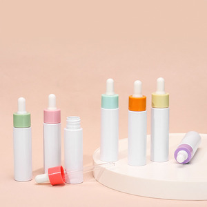 30ml 1oz nuevo plástico PET blanco colorido cuentagotas aceite esencial Makaron <span class=keywords><strong>serie</strong></span> esencia botellas de solución - Product Image 1