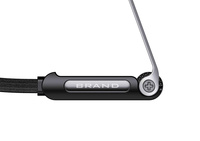 Kabel USB C ke USB C Pengisian Cepat PD 240W 5A, Kabel Tipe C Berbahan Nilon Kepang dengan Penyangga Ponsel Lipat untuk iPhone 16 Pro Max