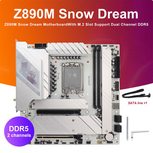 JGINYUE Z890M اللوحة الأم لأحلام الثلج DDR5 تدعم اللوحة الأم للألعاب معالجات سلسلة LGA1851 - Product Image 2