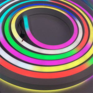 Nouveau tube LED en silicone étanche IP65, lumière néon noire, 10x10mm, 12*12MM, 10*15mm, 20*30mm, pour éclairage paysager, pour bande lumineuse de 8mm - Product Image 5