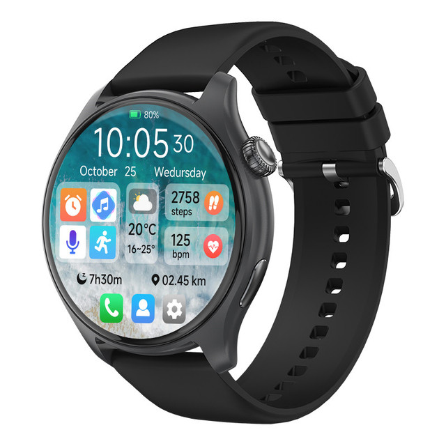 T52 Fashion Amoled Screen Smart Watch for Women BT Calling Heart Rate Monitor Blood Pressure Smart Bracelet for Men
