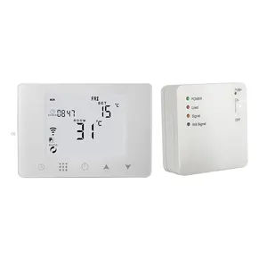 CE ROHS best rated home thermostat wifi for electric floor tile heating systems gas boil wireless