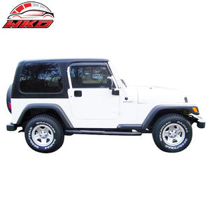 Pare-soleil pour Jeep Wrangler 97-06 TJ, déflecteurs de vent et de pluie, fixation par ruban adhésif - Product Image 2