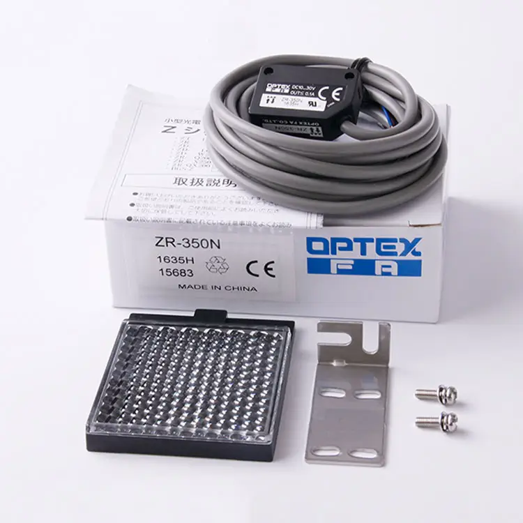 ญี่ปุ่น OPTEX ZR-350N กระจกสะท้อนแสงสวิทช์ตาแมว ZR-350N เซ็นเซอร์ยกเลิกการเปลี่ยนรุ่น Z2R-40