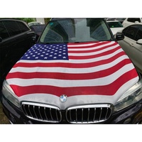 Couverture de capot en tissu personnalisé pour capot de voiture 4X5Ft pour les véhicules de célébration décorer pour les camionnettes coupé berline SUV