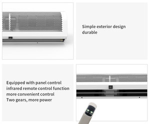 1800Mm/2000Mm Trung Quốc Nhà Sản Xuất Mạnh Mẽ Gió Trong Nhà Không Khí Cửa Dòng Chảy Chéo Rèm Không Khí Cho Lạnh Lưu Trữ - Product Image 4