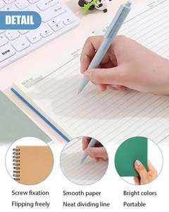 Cuaderno de Negocios Personalizable con Tapa Dura de Cuero, Cuaderno Elegante de Hojas Sueltas con Hebilla Metálica - Product Image 5