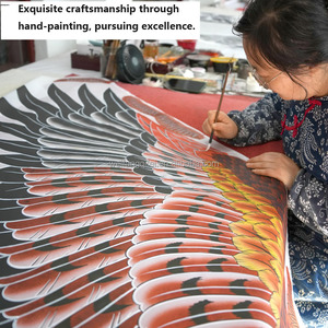 <span class=keywords><strong>Cerf</strong></span>-<span class=keywords><strong>volant</strong></span> personnalisé <span class=keywords><strong>Dragon</strong></span> <span class=keywords><strong>Chinois</strong></span>, ventilé, à longue ligne, idéal pour le vol dans les parcs, sur les plages et pour les enfants. - Product Image 4