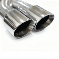 Sistem Knalpot Catback Langsung dari Pabrik untuk Porsche Cayman 987.1 3.4 2004-2011 OEM Valvetronic Peningkatan Performa Knalpot Muffler