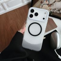 Coque de protection magnétique antichoc de luxe à effet ondulé unique pour iPhone 18 17 16 15 Pro Max – Étui pour homme et femme