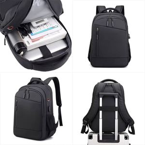 Sacs à dos pour ordinateur portable imperméables de grande capacité avec chargement USB, sac à dos professionnel multi-compartiments pour un usage quotidien - Product Image 5
