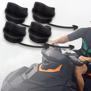 4PCS Bouchons de vidange et joints toriques noirs compatibles avec SeaDoo Spark RXT GTI GTX Wake pour GTI GTR GTX RXPX RXT <span class=keywords><strong>RXTX</strong></span> - Product Image 5